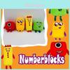 Plyšová panenka Numberblocks Měkká a roztomilá plyšová hračka pro děti Vzdělávací a zábavná