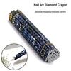 Rhinestone Applicator Pen: Nail Art Tool with Strong Adhesive Suction for DIY Design