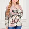 Christmas Day Sweatshirts For Children Boys And Girls Knit Sweater Cute Shirt Fall Crewneck Pullover Tops