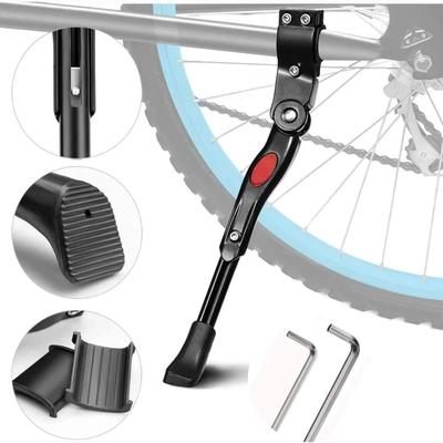 Verstellbarer Fahrradständer Aluminium Hinterseite Fahrradständer für Fahrrad 22"-27" Fahrradfußstütze