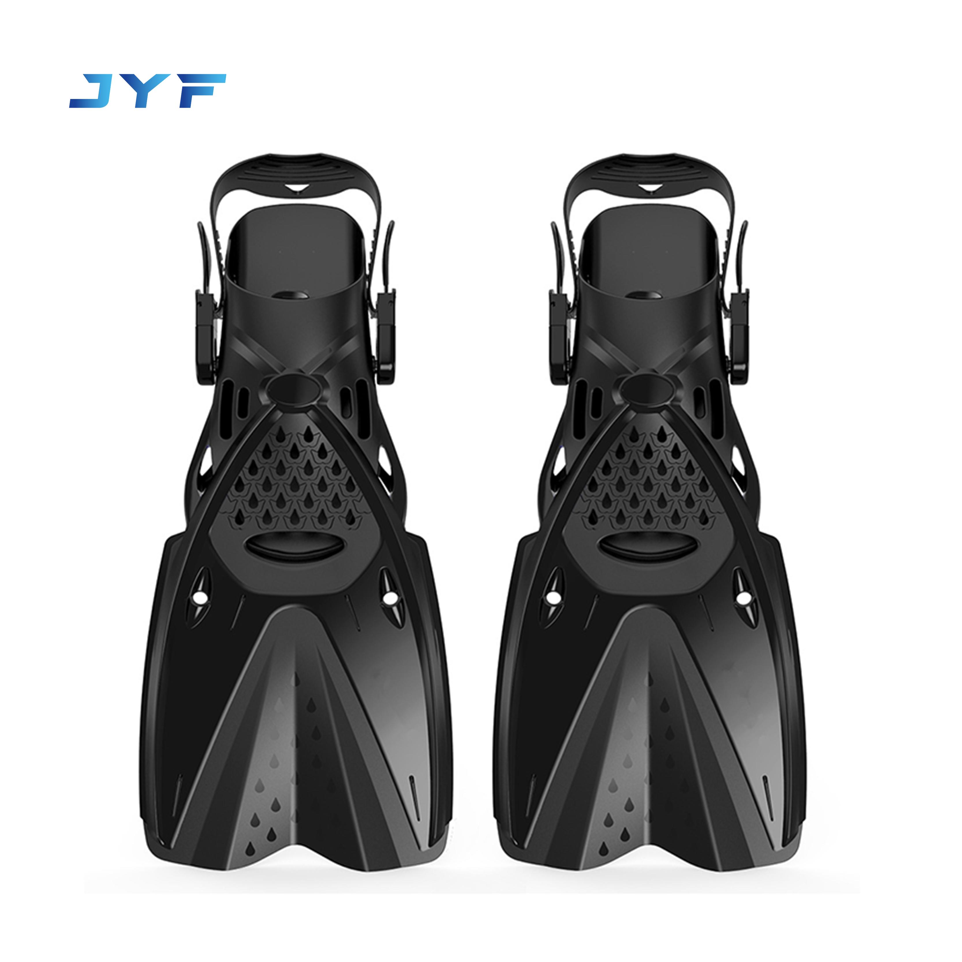JYF Brand  Humanized Design Diving Equipment Durable Scuba Fins Diving Sea Flippers S/M