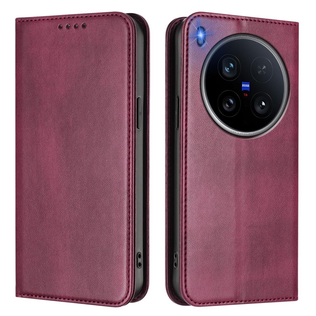 Pentru vivo X200 Ultra 5G Huse Tip Portofel Textură Retro Blocare RFID Husă de Telefon din Piele