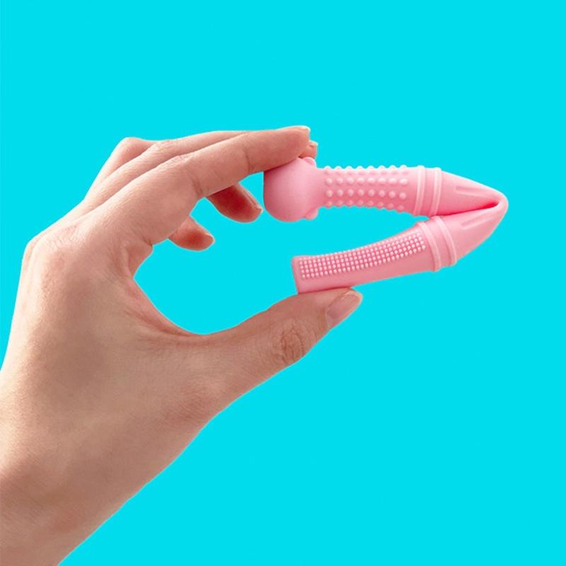 Baby Molars Baby Teether Toys Chew Straws Toy Hollow Teether Tubes Teething Relief Baby Teether Chew Tube 6'' In Length