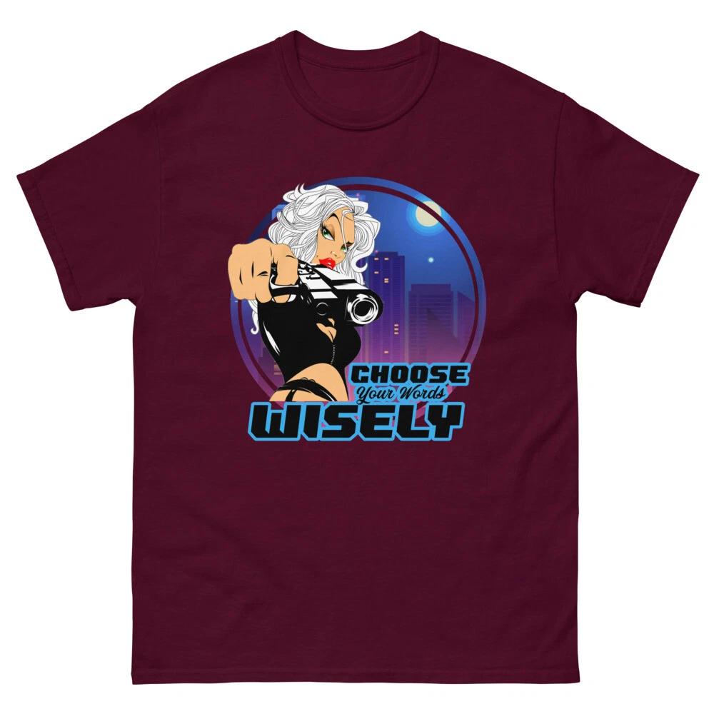 Choose Your Words Wisely s heavyweight tee 160