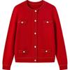 Girls' Elegant Knitted Cardigan Sweater
