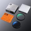 K&F CONCEPT K Series 49-82mm Filters UV/CPL/ND2-400/Black-Mist 1/4 Cap Clean Cloths Camera Lens Filter Set for Nikon Canon Leica