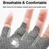 Guantes de Ciclismo de Verano Transpirables Protección UV Medio Dedo Guantes de Pesca para Hombres Mujeres, Deportes al Aire Libre Montar Conducir Guantes Solares
