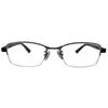 POLICE Vplq51j Frame Only Po Half-rim Square Titanium Mens Glasses 5318
