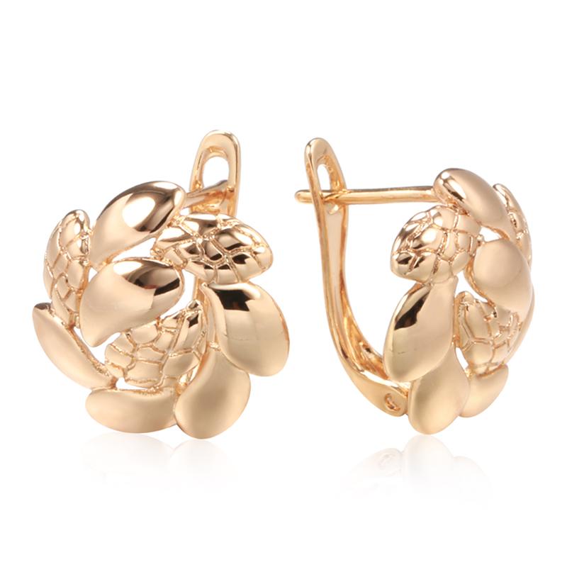 

Новые модные глянцевые серьги-подсолнухи для женщин, необычные креативные металлические серьги цвета розового золота, этнические свадебные винтажные украшения