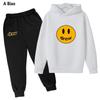 Children's fleece suit hooded children's clothing hip-hop casual spring and autumn suit
