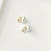 2025 Cherry Blossom Pink Pearl Stud Earrings for Women | Niche Design Ear Clips | High-End Jewelry