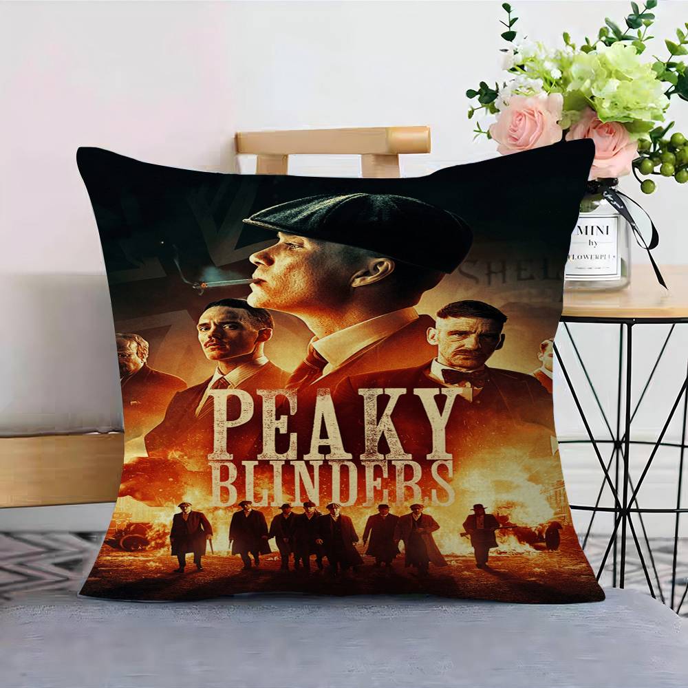 Movie P-Peaky B-Blinders Cushion Cover Pillowcase Upholstery Sofa Throw Pillow Home Decor Pillowcas