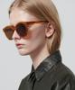 Seupeulingseuteulingseu Round Horn-Rimmed Sunglasses Page 82 [Camel]