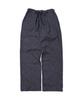 LADINSIDE Relaxed Elastic Climbing Wide Denim Pants Blue
