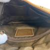 Coach 10567 Turn Lock Signature Canvas Shoulder Bag Brown Canvas Women Used