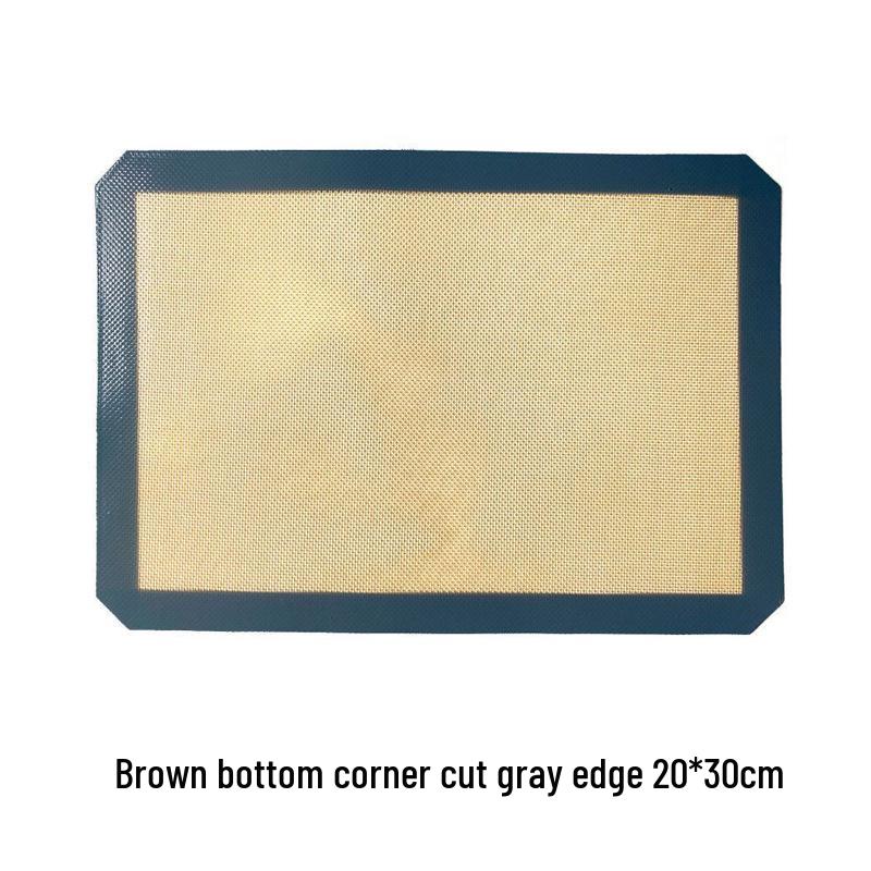 Coffee Silicone Baking Mat: 0.7mm Thick, Heat-Resistant, Platinum Silicone for Baking and Kneading