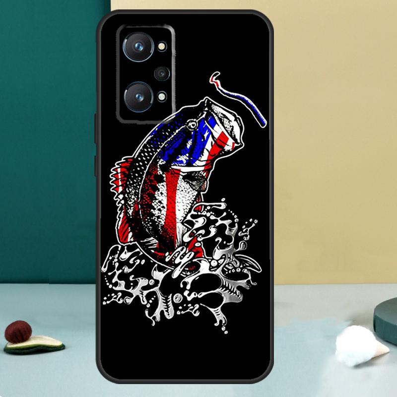 Bass Fishing For Realme GT 6T 5 6 GT 7 Pro C67 C75 C61 C55 C53 C51 C21Y C25S 10 11 12 13 14 Pro Plus Case