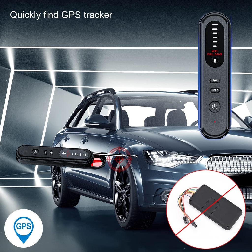 Multi Purpose Detector, GPS/WIFI/Camera/Eavesdropping Detector, Wireless Alarm Detector