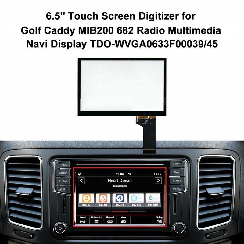 

Replacement Digitizer for Skoda MIB2 MIB STD2 Multimedia Unit Works with Specific FPC Length of 62mm and 5V Power Requirement