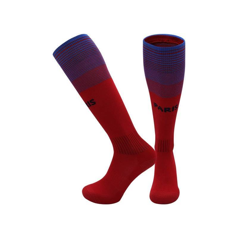 Paris Barcelona Portugal France Away Football Socks With Towel Bottom For Adults And Kids Durable And Odorresistant