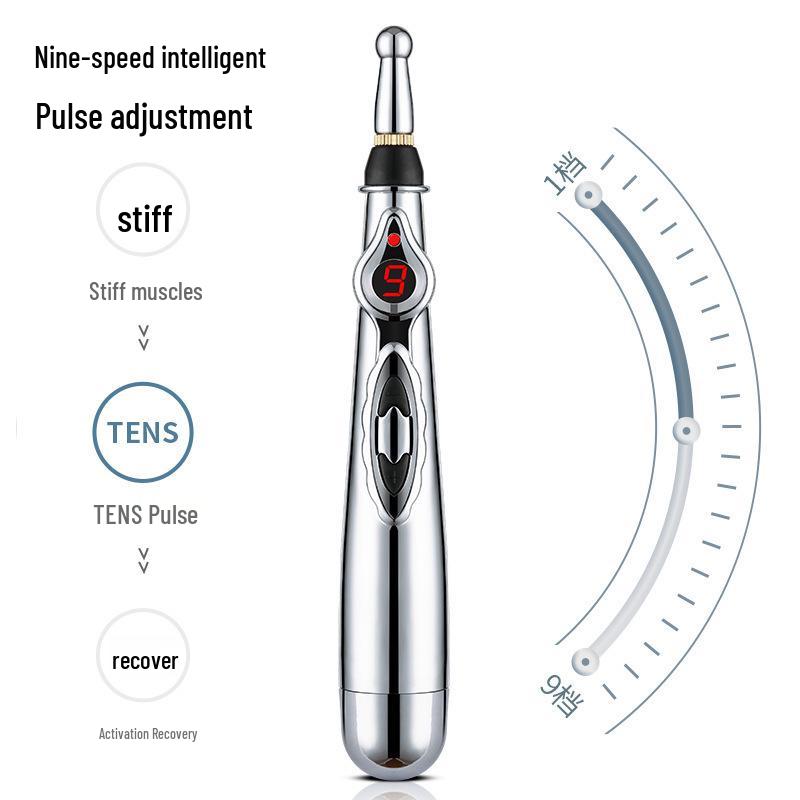 Smart Meridian Unblocking Acupuncture Pen: Automatic Acupoint Finder for Neck, Leg & Foot Massage