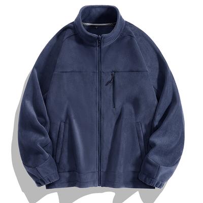 Giacca in Pile da Uomo Nuova Inverno Outdoor Sport Cardigan Felpa Pile Polare Giacca Calda da Uomo