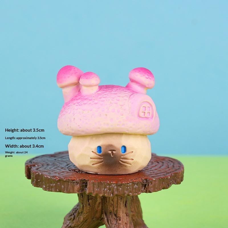 Neue Cartoon Fadcute Katze Pai Serie Harzfigur Ornament Premium-Textur Feiertags-Hausdekoration Modellspielzeug Überraschungsgeschenke