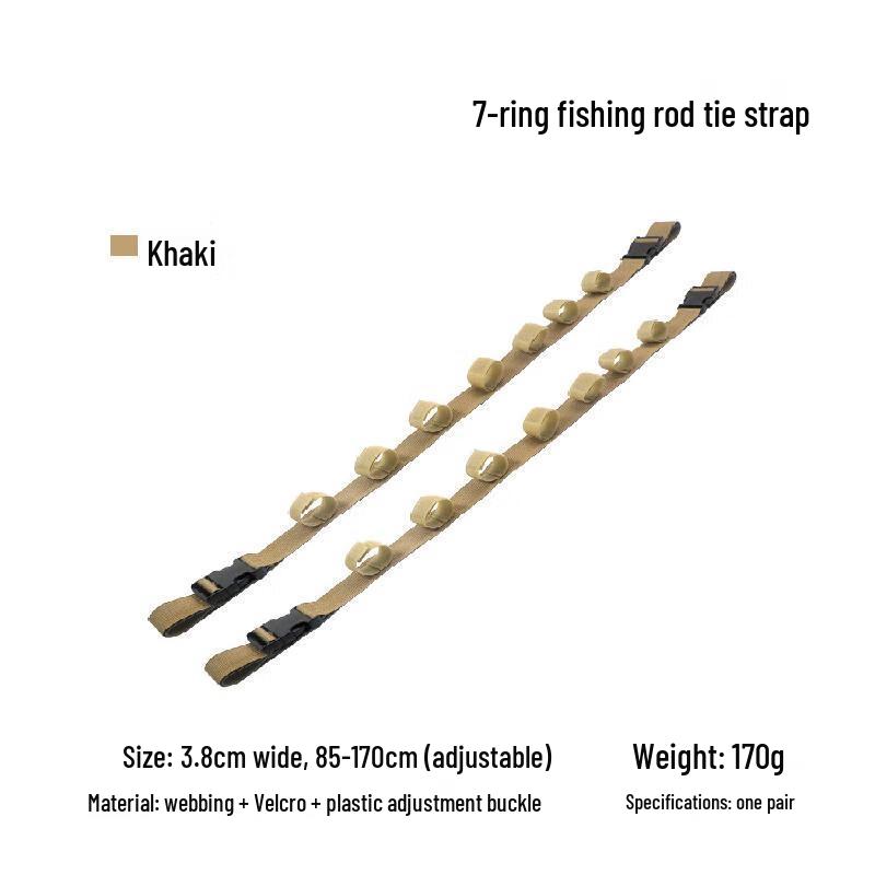 Adjustable Car Fishing Rod Strap & Storage Rack