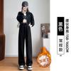 Narrow Version Wide-leg Pants Women's Autumn New Sweatpants Small Straight Loose High Waist Drape Casual Sweatpants