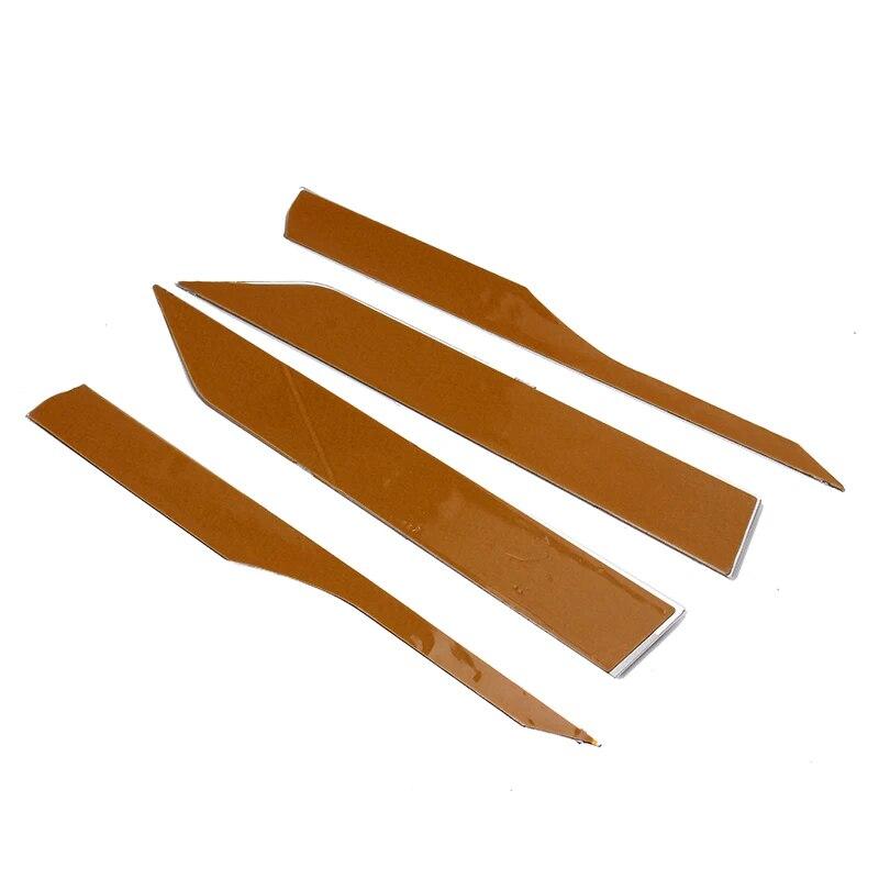 Car Door Decoration Sticker Door Side Wing Fender Badge For Lexus LX570 2016- Rear Tail Trunk Door Trim Exterior Mouldings