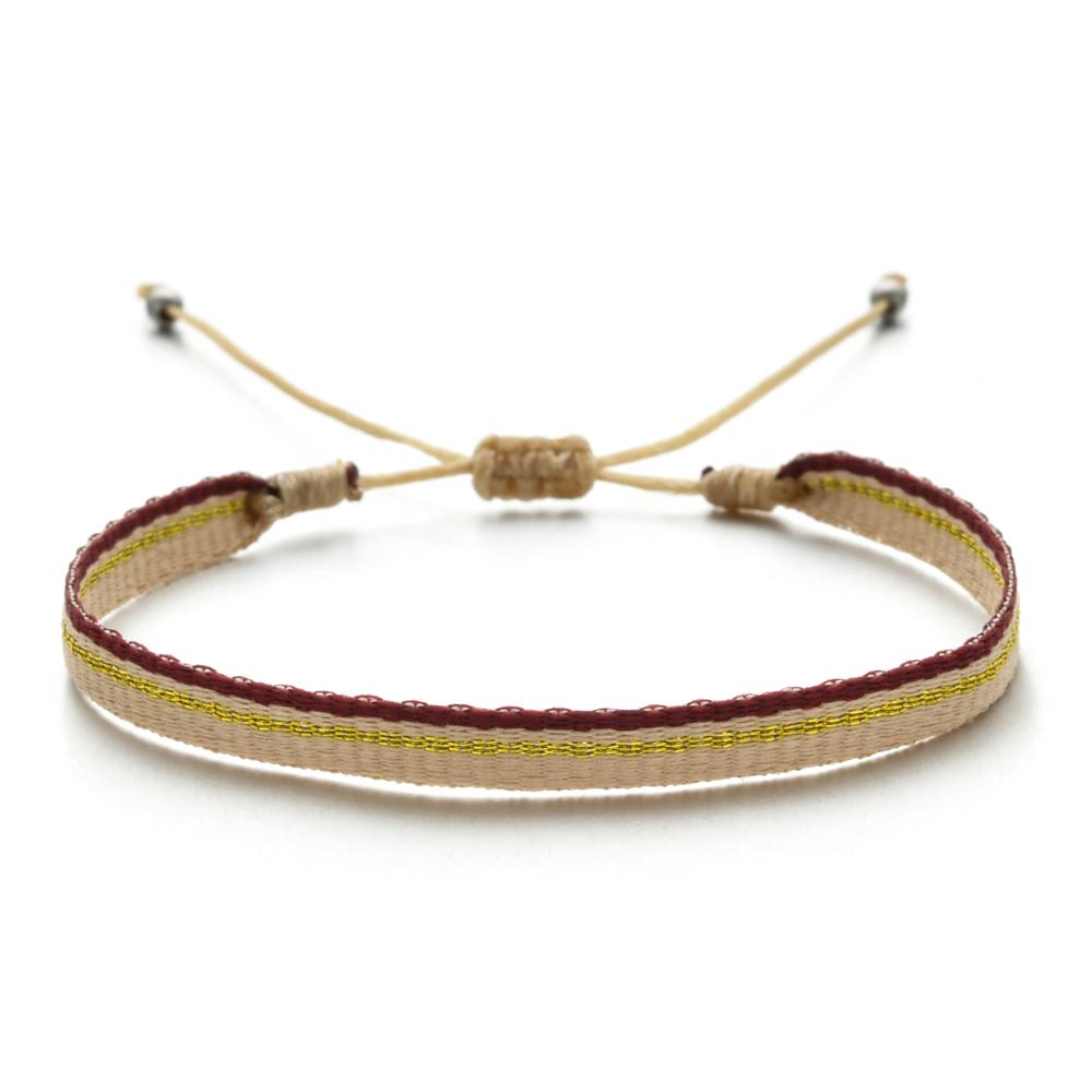 ZMZY Boho Weave Ethnic Girl Bracelets for Bohemia Women Bracelet Fashion Girl Colombian Wayuu Female Summer Beach Jewelry