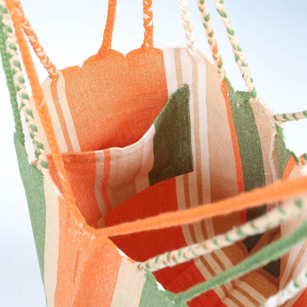 Tote Bag HAMMOCK TOTE [Dulton] Orange/Green