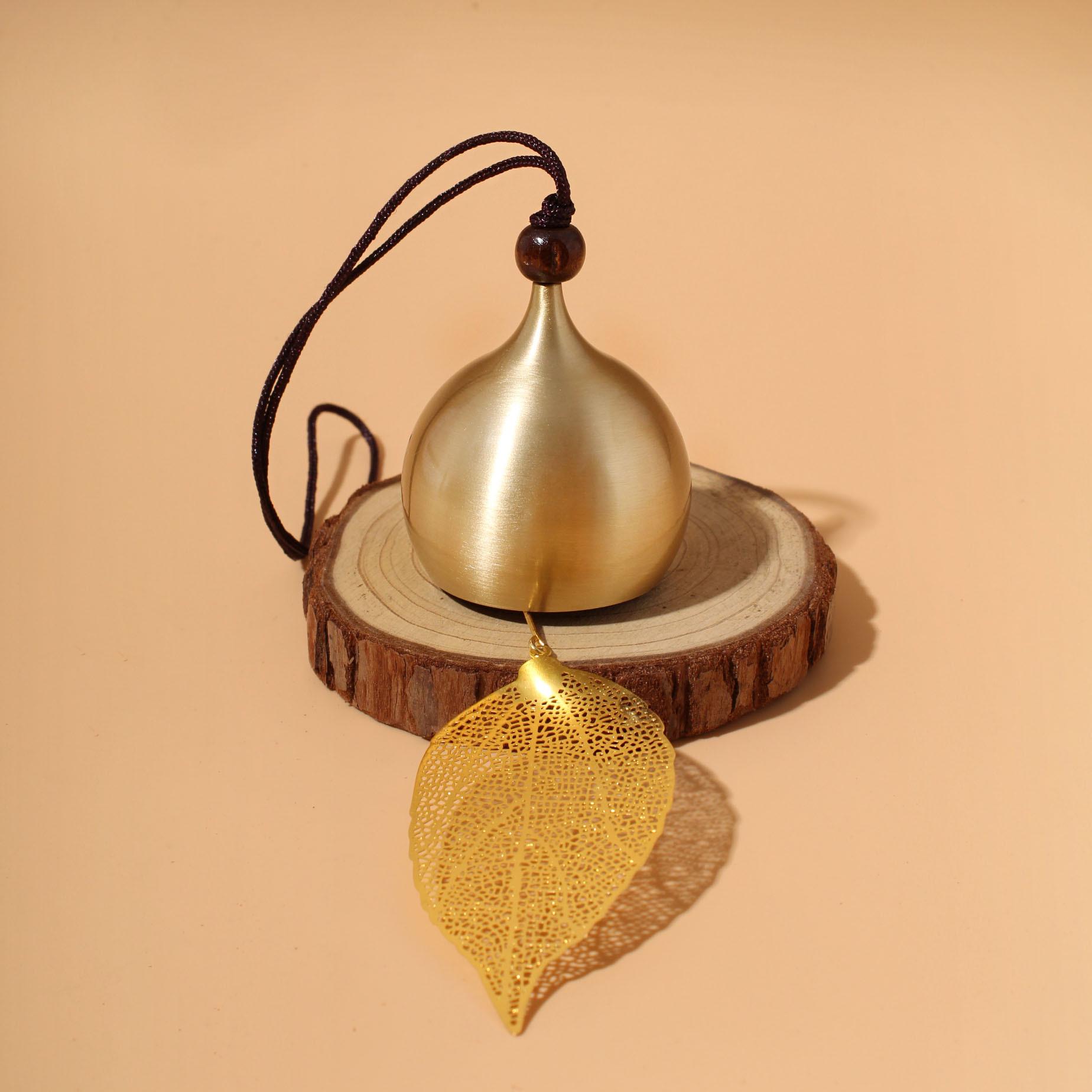 

Chinese Tree Bell Pure Copper Wind Chime Ornament for Balcony, Bedroom, or Car - Ideal Birthday Gift
