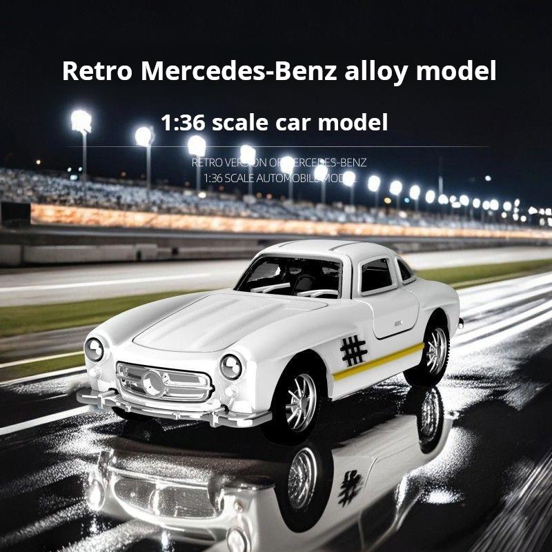 1/36 Modèle de Voiture en Alliage pour Benzs 300SL Diecasts Jouet en Métal Véhicules Classiques Modèle de Voiture Simulation Collection Cadeaux pour Enfants