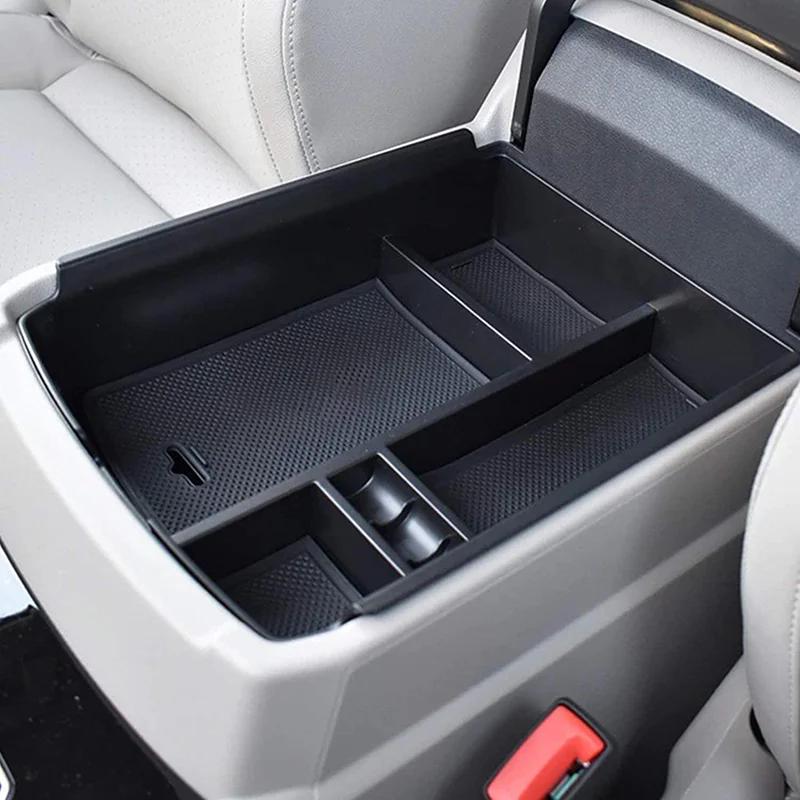 Car Armrest Center Storage Box Container Glove Organizer Case 2018 2019 2020 2021 2022 2023 Accessories For Volkswagen VW Atlas