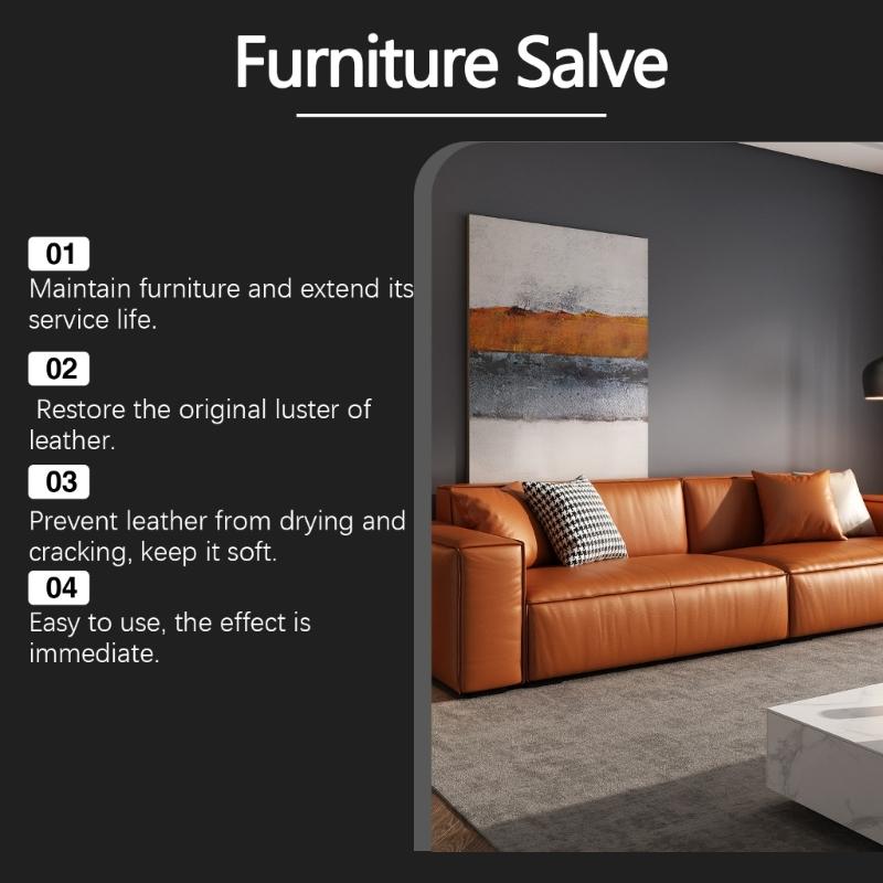 Mehrzweck Lederpflege Lederrestaurierung Stellt Weichheit & Elastizität für Möbel & Autoinnenausstattungen wieder her