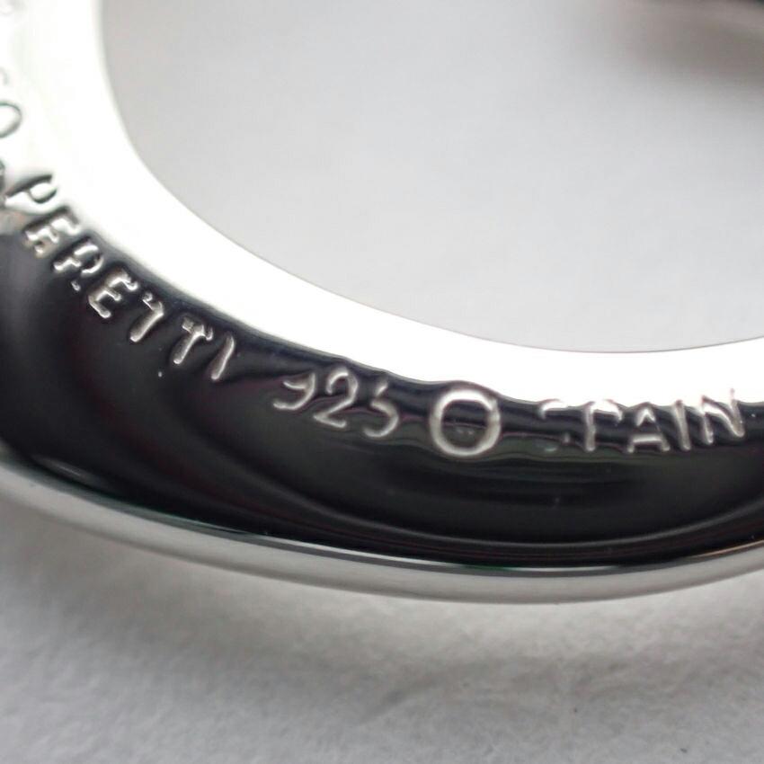 [Pre-owned] TIFFANY 925 Open Heart Pendant/Necklace/j64-6