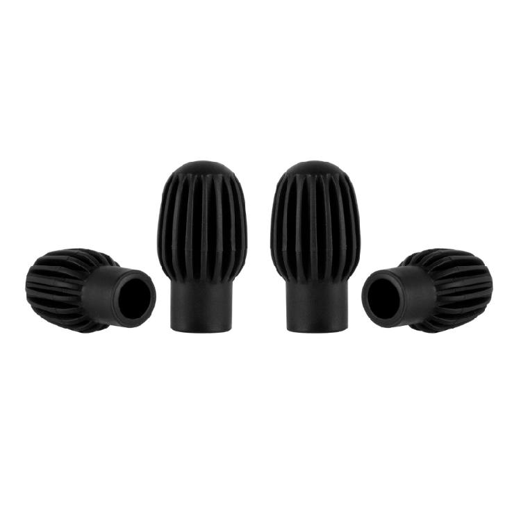 2x Drumstick Practice Tips Silicone Drum Mute Replacement Drum Stick Sleeve Caps