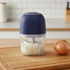 Transparent Kitchen Garlic Masher 350 ML Food Processor Multi-functional Kitchen Blender  Chili