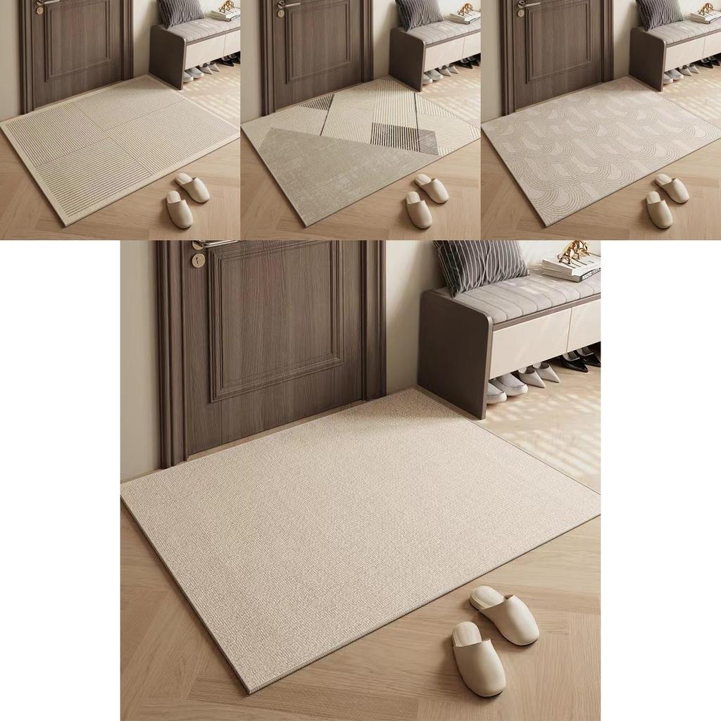 Modern Abstract Polyester Door Mat For Entryway And Home Decor