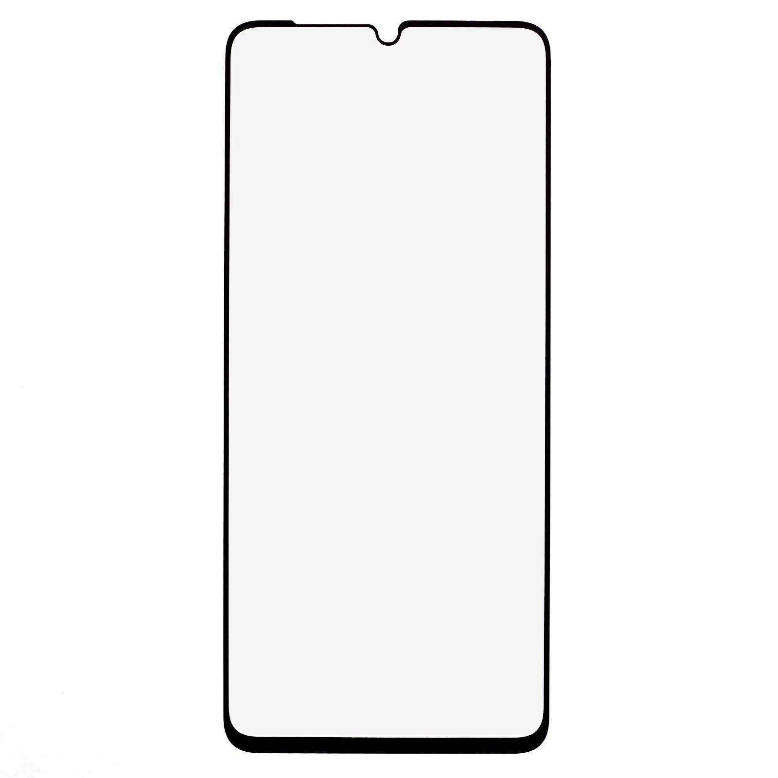 

For Honor X5b Plus/X5b Screen Protector Silk Printing Full Glue Tempered Glass Screen Film Type A