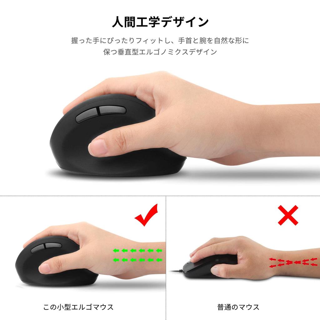 Ergonomic Vertical Wireless Medium 3DPI USB 6 Compatible with Mouse, Quiet, Right-Handed, Size, Compact, Mode, Rechargeable, Buttons, Ergonomic,