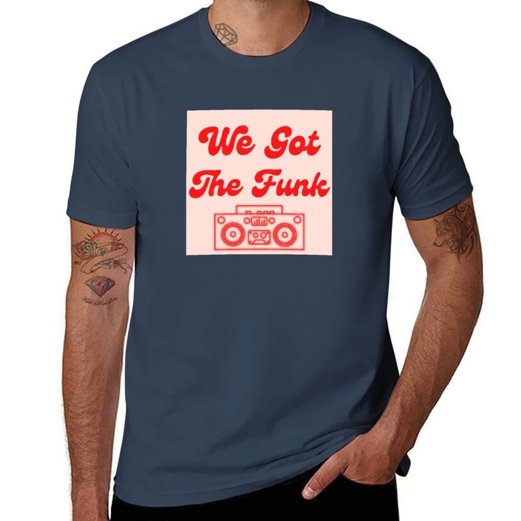 Funk Boombox Disco Lyrics TShirt funny t shirts man t shirts for man graphic vintage TShirt