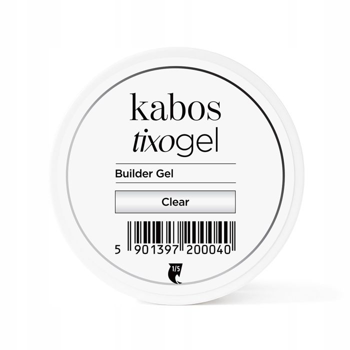 UV LED Builder Gel Kabos Tixogel Transparent 15 G