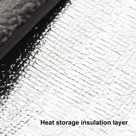 Yousheng Cozy Pet Self-Heating Pet Pad Detachable with Thermal Body Heat Reflecting Core Warming Plush Bed Cushion