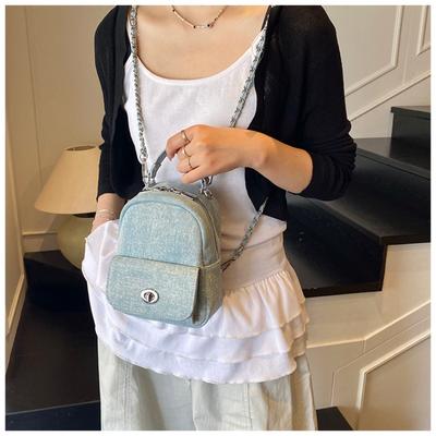 Nuovo zaino moda donna versatile grande capacità borsa scolastica zaino per ragazze borsa alla moda