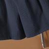 Women's Elastic Waist Wide-Leg Casual Shorts