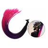 Motorcycle Braids with Suction Cup Fashion Colorful Motorcycle Pigtails for Helmet Decoration 23.6in