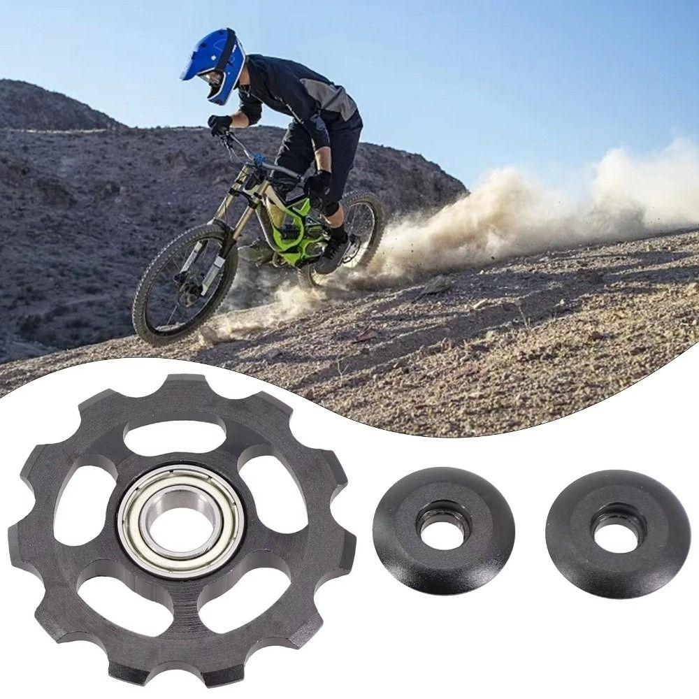Sealed Bearing Bike Jockey Wheel Aluminum Zinc Zinc Alloy Bicycle Bearing for 2pcs Road Bike