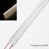 1Pcs Super Bright 72LEDs LED bar DC12V 50cm kitchen storage shelf LED profile aluminum channel rigid strip for indoor lighting
